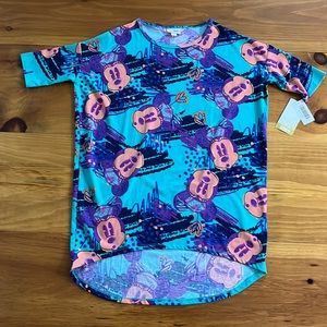 LuLaroe Disney Mickey Mouse Irma Tunic Top - Size XXS
